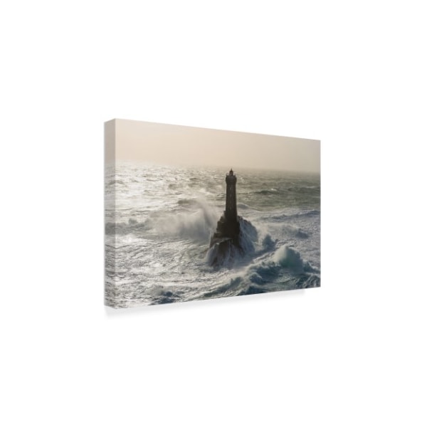 Mathieu Rivrin 'Impact During Hurricane In Brittany' Canvas Art,30x47